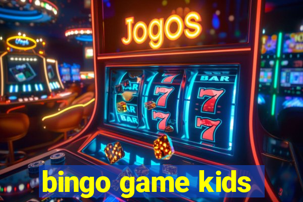 bingo game kids