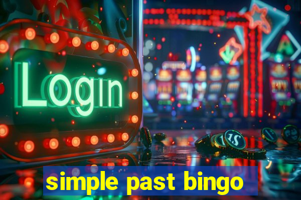 simple past bingo