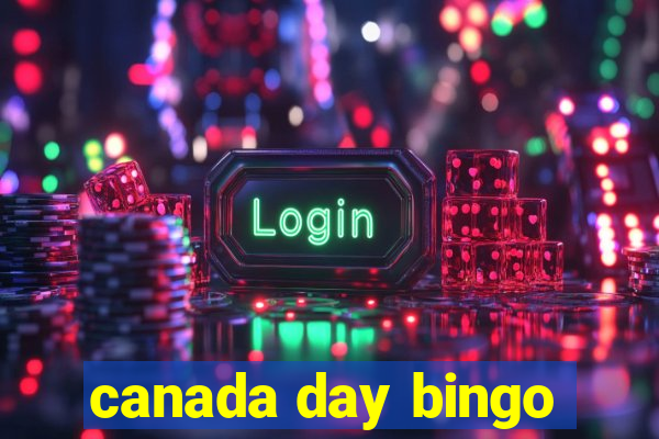 canada day bingo