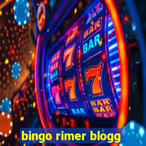 bingo rimer blogg