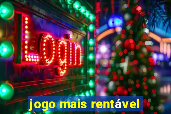 jogo mais rentável