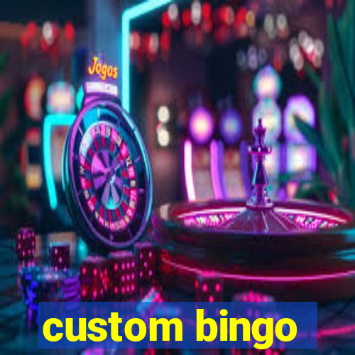 custom bingo