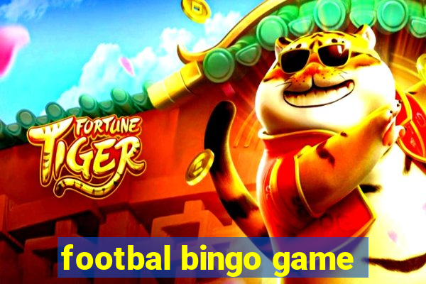 footbal bingo game