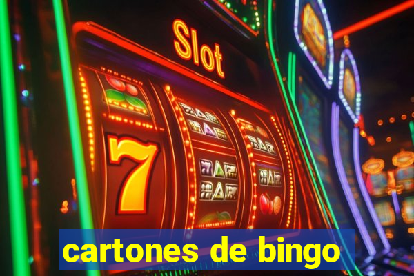 cartones de bingo