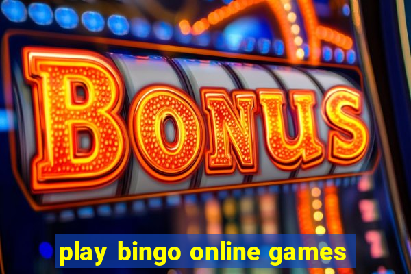 play bingo online games