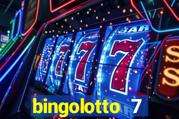 bingolotto 7 januari 2024