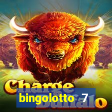 bingolotto 7 januari 2024