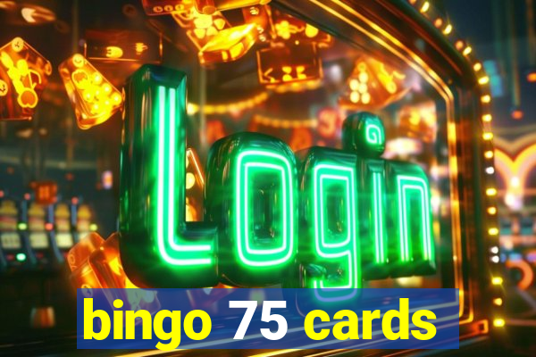 bingo 75 cards