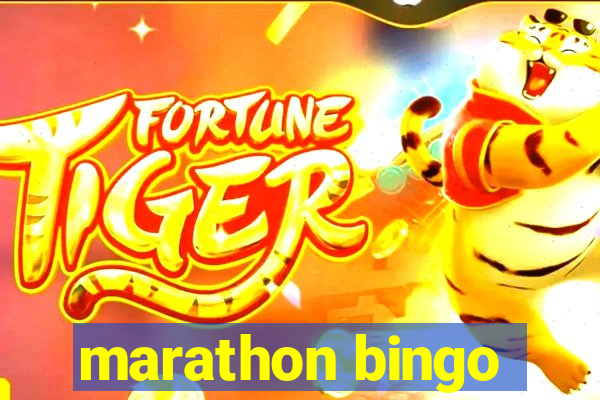 marathon bingo