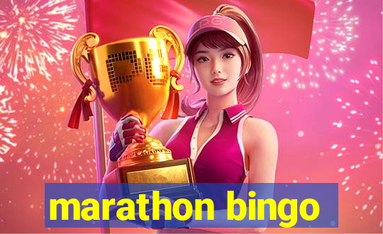 marathon bingo