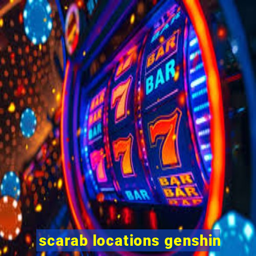 scarab locations genshin