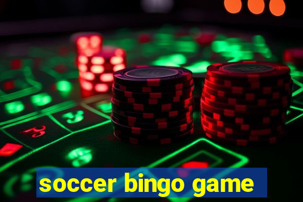 soccer bingo game