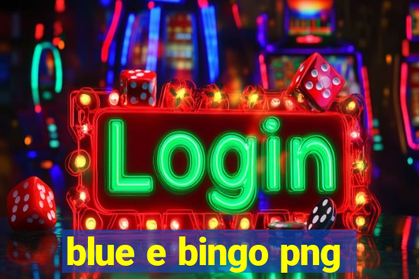 blue e bingo png