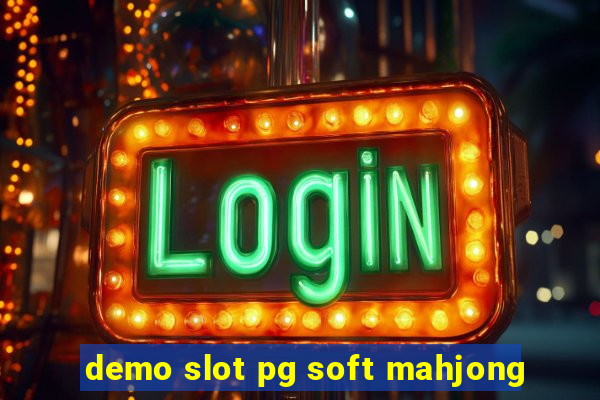 demo slot pg soft mahjong