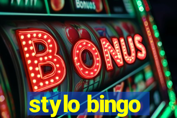 stylo bingo