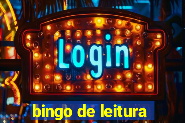 bingo de leitura