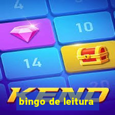 bingo de leitura