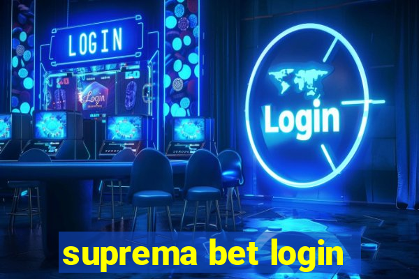 suprema bet login