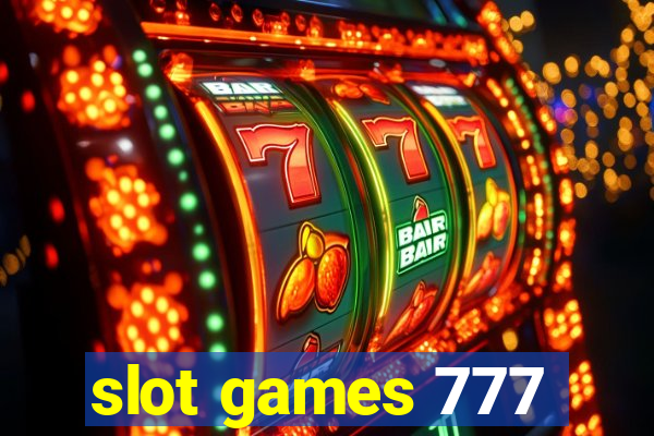 slot games 777