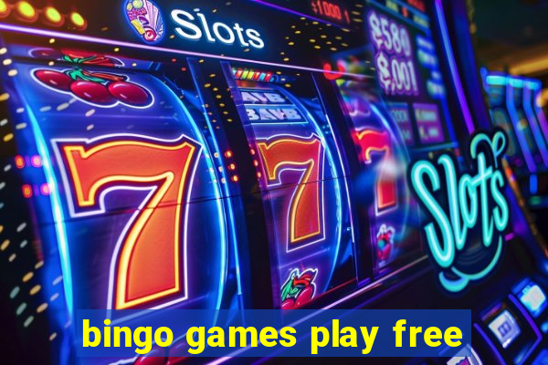 bingo games play free