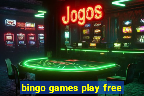 bingo games play free