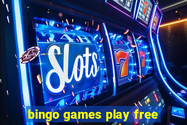 bingo games play free