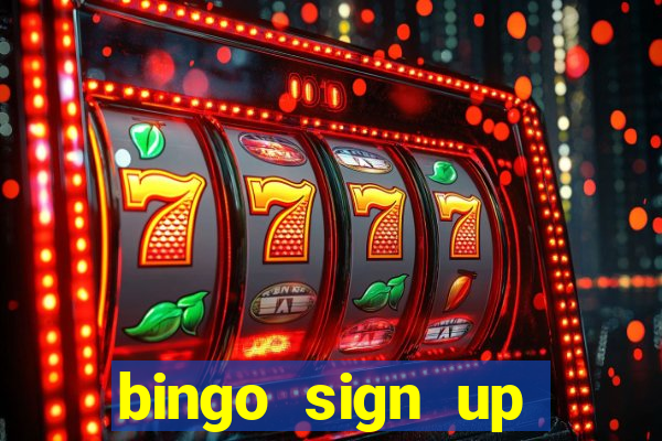 bingo sign up offers no wagering