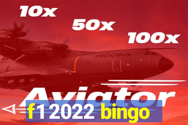 f1 2022 bingo