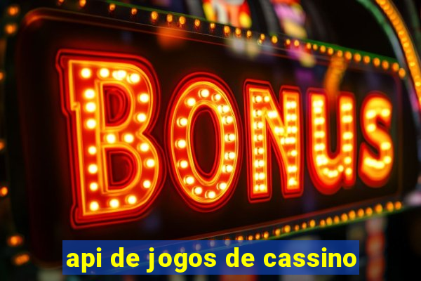 api de jogos de cassino