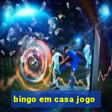 bingo em casa jogo