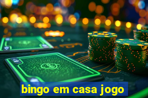 bingo em casa jogo