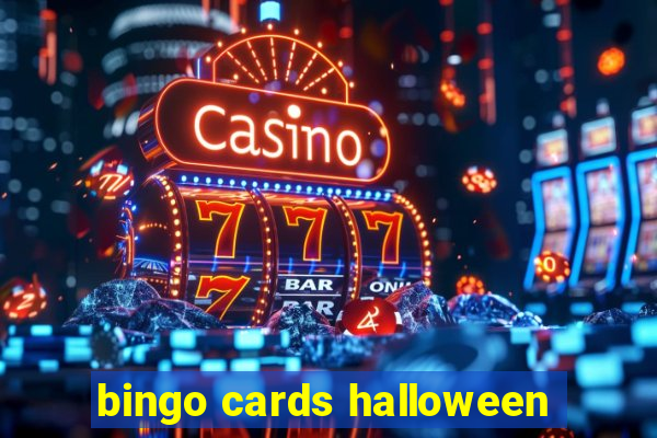 bingo cards halloween