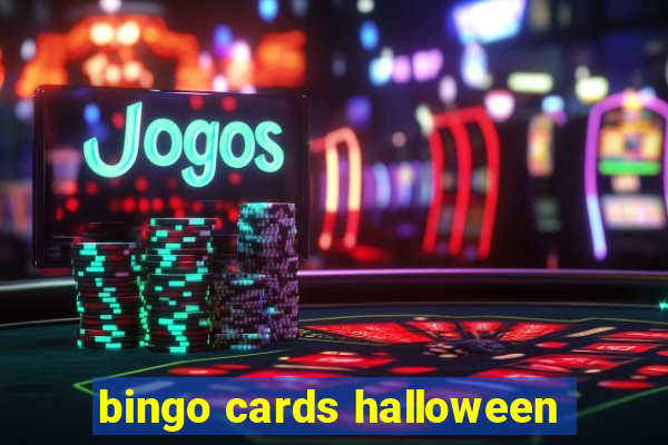 bingo cards halloween