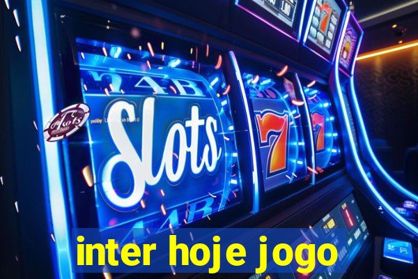 inter hoje jogo