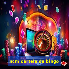 ncm cartela de bingo