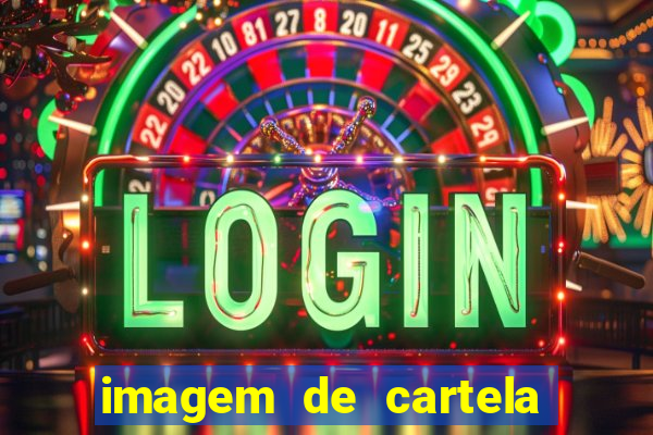 imagem de cartela de bingo