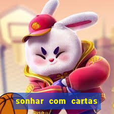 sonhar com cartas de baralho no chao