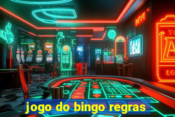 jogo do bingo regras