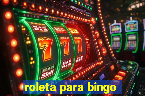 roleta para bingo