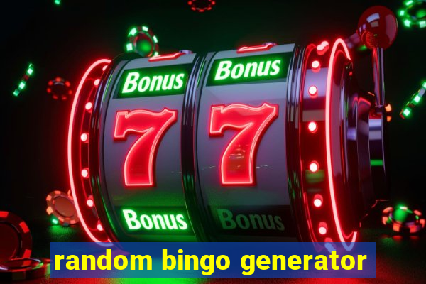 random bingo generator