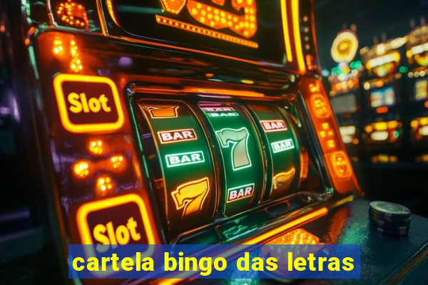 cartela bingo das letras