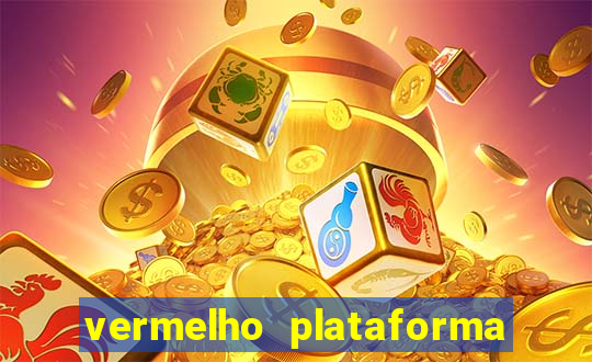 vermelho plataforma de jogos