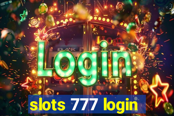 slots 777 login