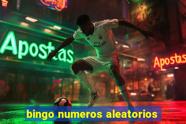 bingo numeros aleatorios