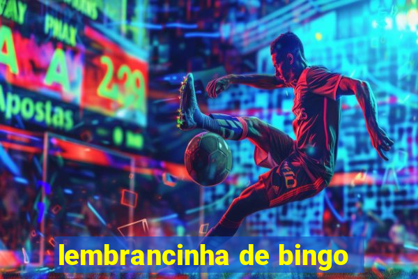 lembrancinha de bingo