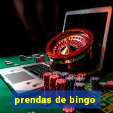 prendas de bingo